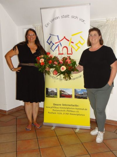 Sonja Daß und Ina Schrade vom neuem Vorstand verabschiedet
