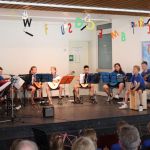 Die Gitarrenhelden der Grundschule Hammah zeigten ihr Können