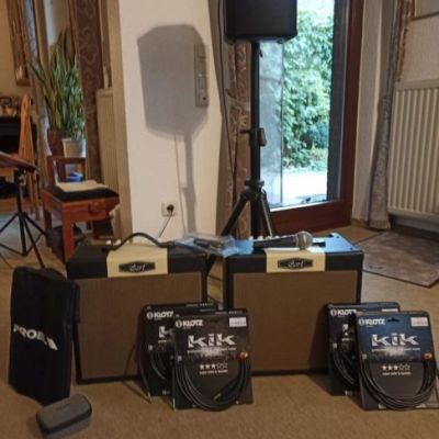 Beste Verstärkung für Gitarre und Gesang von meinem Lieblings-Förderverein.