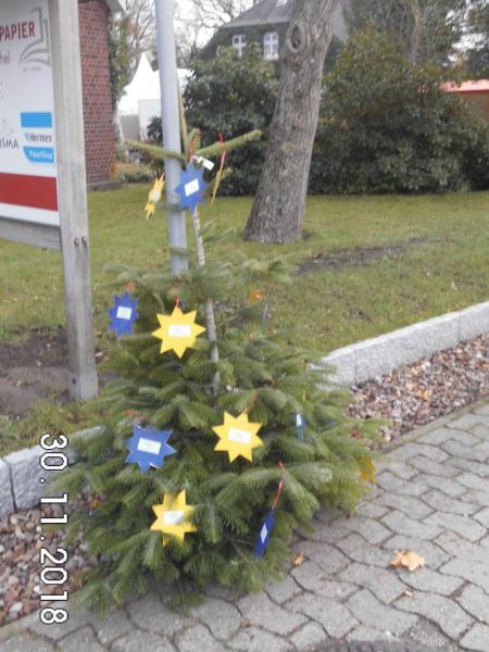 Weihnachtsbaum 2018 vom „Pfiffikus“ e.V.